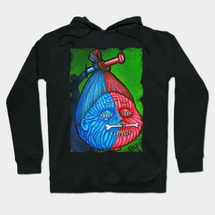 Shrunken Head 80's Hoodie